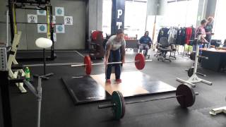 CrossFit WOD 120620 - Nina's first attempt