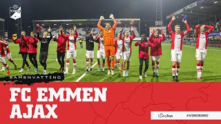 FC Emmen - Ajax | SAMENVATTING