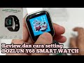 BOZLUN Y68 SMARTWATCH REVIEW & CARA SETTING | INDONESIA