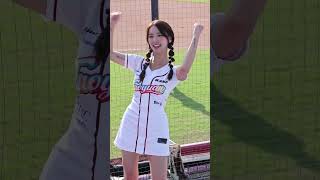 2024 0428 台鋼雄鷹 V.S. Rakuten樂天桃猿 「朱育賢應援」 Rakutengirls 雅涵 #樂天女孩 #rakutengirls #楽天ガールズ #cheerleader