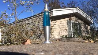 Lava lamp explosion in slow motion