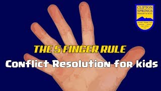 Conflict Resolution for Kids | 5 Finger Rule for Kids | Resolving Conflict for kids