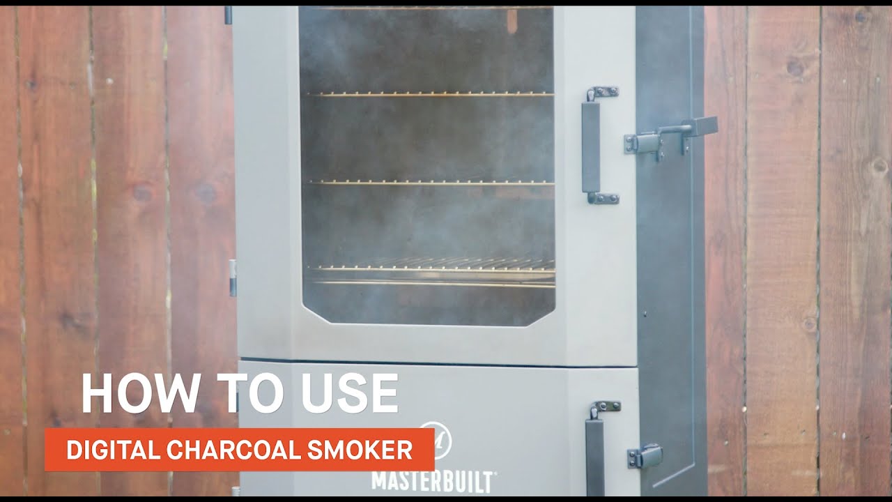 How To Use The Masterbuilt Digital Charcoal Smoker Youtube