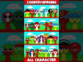 incredibox sprunki but country flag all character mix version