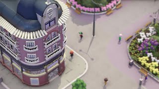 Building my dream park in Parkitect - Asteria Gardens