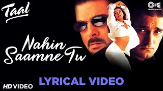 Nahi samne ye alag baat hai original karaoke with lyrics [taal]