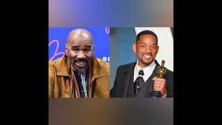 Steve Harvey Reacts To Will Smith Slapping Chris Rock!