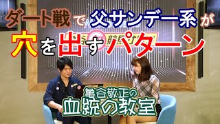 亀の説法『ダート戦では反主流の父サンデー系で穴馬券を狙う方法』/亀谷敬正