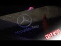 HOW TO INSTALL MERCEDES BENZ DOOR LIGHT!! - MERCEDES A250 2016 AMG Line