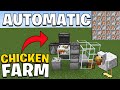 EASY Automatic Chicken Farm in Minecraft 1.21 (Tutorial)