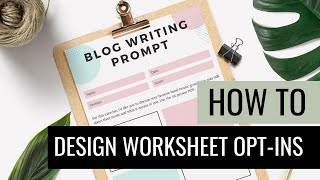 How to Design Worksheets with Canva | Canva Tutorial