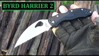 Byrd Harrier 2 Wharncliffe ($33) Folding Knife Review - Byrd Is The Word