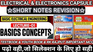 🛑1.Electrical \u0026 Electronics Engineering Capsule \u0026 Short Notes Revision || Network Theory Marathon🎯