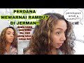 PERDANA SALON VLOG!! WARNAI RAMBUT DI SALON JERMAN, Pendapat Suami & Anak2 Bule Jerman??