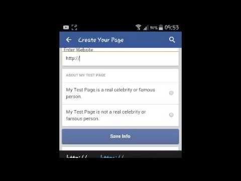 How To Create Facebook Page On Android How To Create Facebook Page On Android