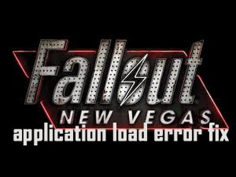 Исправление ошибки загрузки приложения Fallout New Vegas.