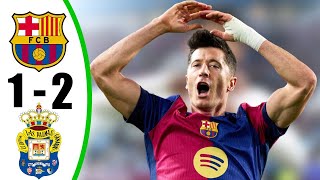 Barcelona vs Las Palmas 1-2 - All Goals & Highlights - 2024