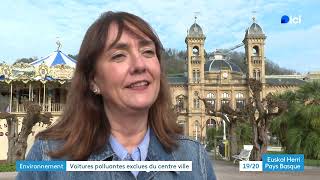 Enregistrement obligatoire des véhicules pour entrer dans le centre ville de Donostia-San Sebastian.