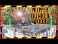 🚨 PREPPER BUNKER #008 | ER IST FERTIG | BUNKERTÜR | STAHLBETONDECKE | ROHBAU | Survival Mattin