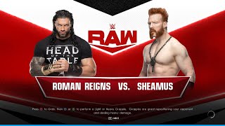 WWE 2K22 PC - Roman Reigns VS Sheamus