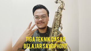 TEKNIK DASAR BELAJAR SAXOPHONE! #MSG MAIN SAXOPHONE GAMPANG!