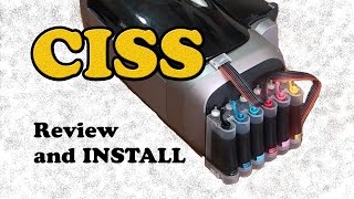 CISS Review and INSTALL EPSON R200