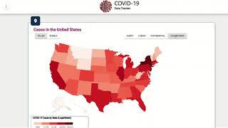 Visualizing COVID-19 with Maps using D3.js