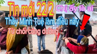 Bất ngờ thầy Minh Tuệ từ chối nhận cunh dường cua một chi Phật tử