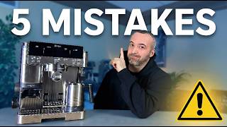 Ninja Luxe Café: 5 mistakes that RUIN your espresso