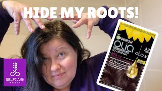 Garnier Olia Glow Box Hair Dye Review 💜 Selfcare Karen