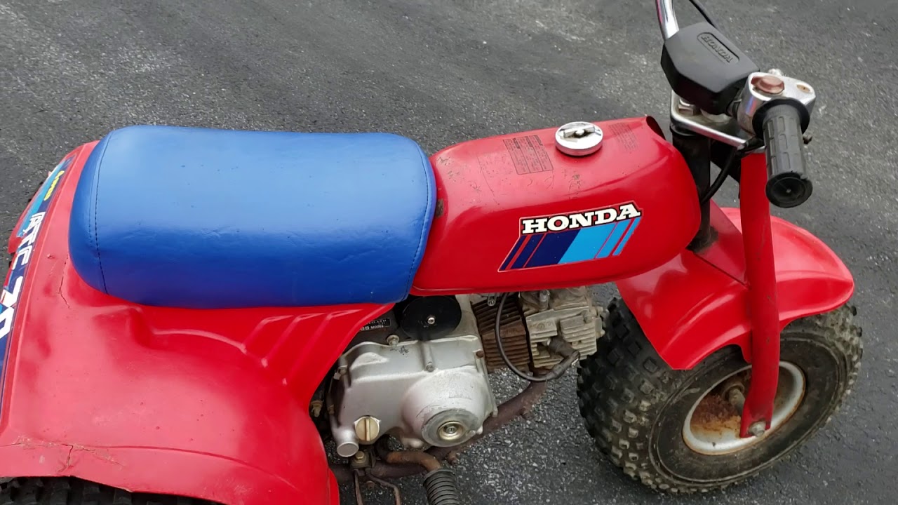 1985 Honda Atc 70 Youtube