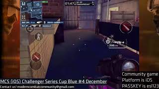 MC5 (iOS) Challenger Series Cup Blue #4 December