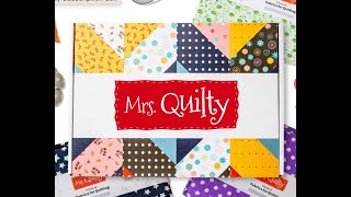 Mrs Quilty Subscription Box June 2023 Reveal