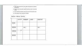 PROBLEM SOLVING: DEDUCTIVE REASONING | LOGIC PUZZLE