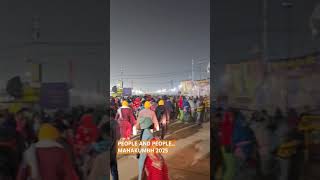 Crowd at 13th January 2025 @ Mahakumbh 2025 vlog  #mahakumbh2025 #shorts