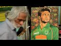 potrait of shakib al hasan সাকিবের ছবি আঁকা দেখুন