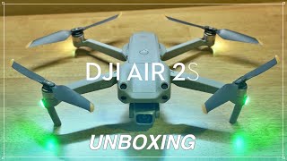 [4K DRONE] DJI AIR 2S 開封｜最高のドローンになる予感｜直前に撮影した AIR 2 の予告付き｜UNBOXING BEST NEW DJI DRONE