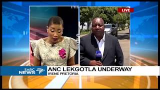 UPDATE: ANC NEC Lekgotla