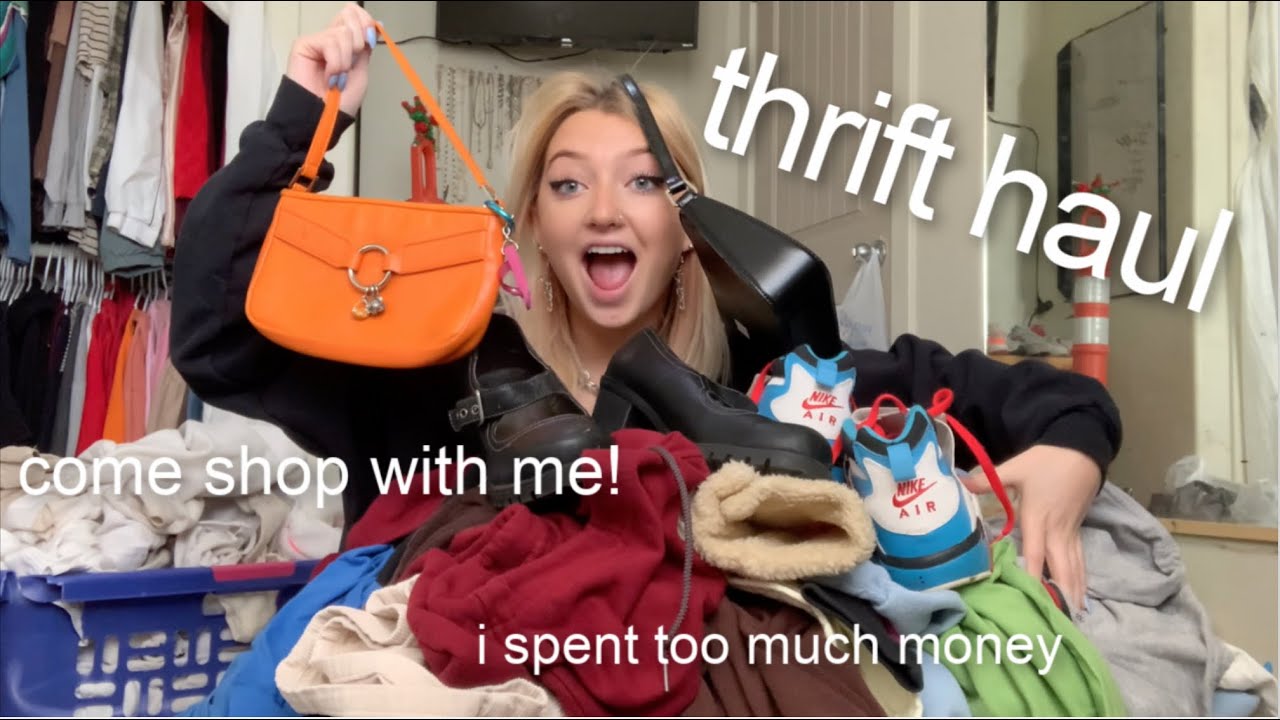Thrifting Vlog Haul Youtube