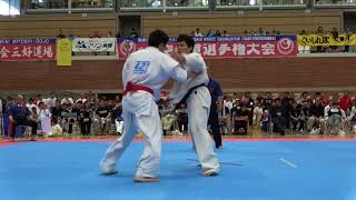 【新極真会】第35回全四国空手道選手権大会　決勝　SHINKYOKUSHINKAI KARATE