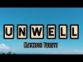 Unwell - Matchbox Twenty | Francis Greg cover | LYRICS