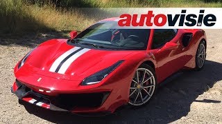 Ferrari 488 Pista (2018) - Test - Autovisie TV