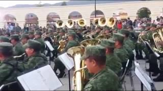 Concierto magno de Bandas de Música del Ejército y F.A.; San Cristóbal de las Casas, Chis.