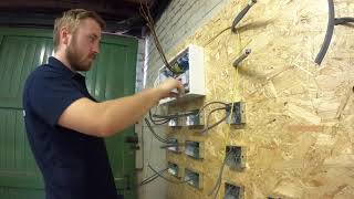 Consumer Unit Timelapse