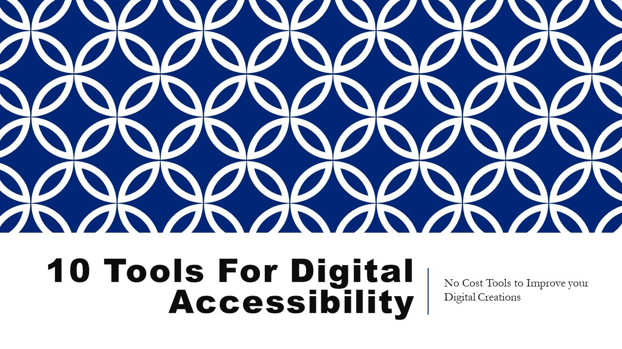 10 Tools For Digital Accessibility Webguide