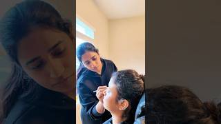 CLIENTకి MAKEUP చేద్దాం రండి! #trending #makeupartist #bridalmakeup #makeupshorts #nashville #viral