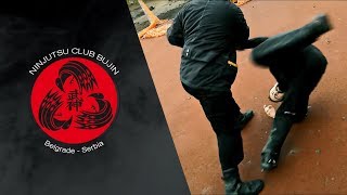 Ninjutsu | Outdoor Winter Training in the Rain