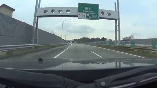 ドライブ撮影 東名高速道路下り 菊川IC~掛川IC