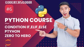 Python Tutorial #6 - if elif else in Python | Python Conditional Statements in Urdu / Hindi