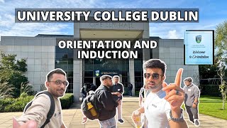 ORIENTATION \u0026 INDUCTION DAY at University College Dublin (UCD) | INDIAN STUDENT | VLOG 27